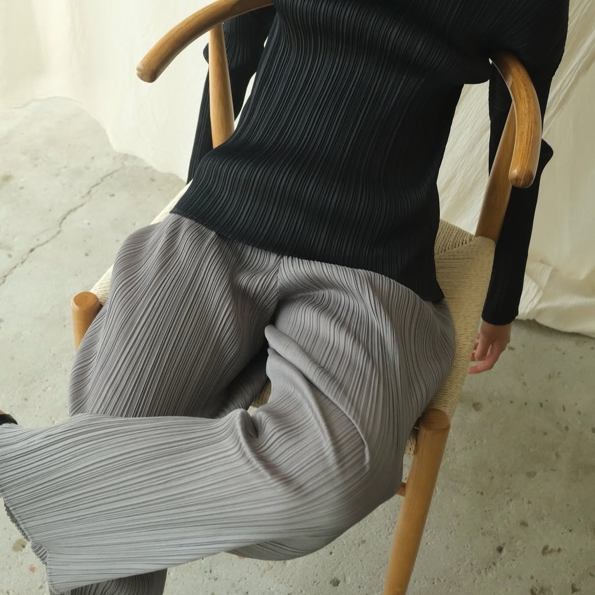 Who Is the Mellow Pleats Line Made For?