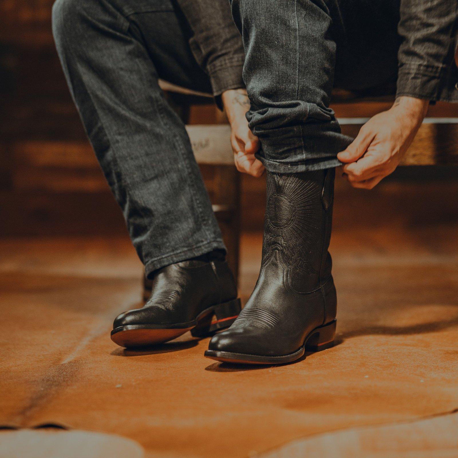 A Round Toe Cowboy Boot Built to Last Decades