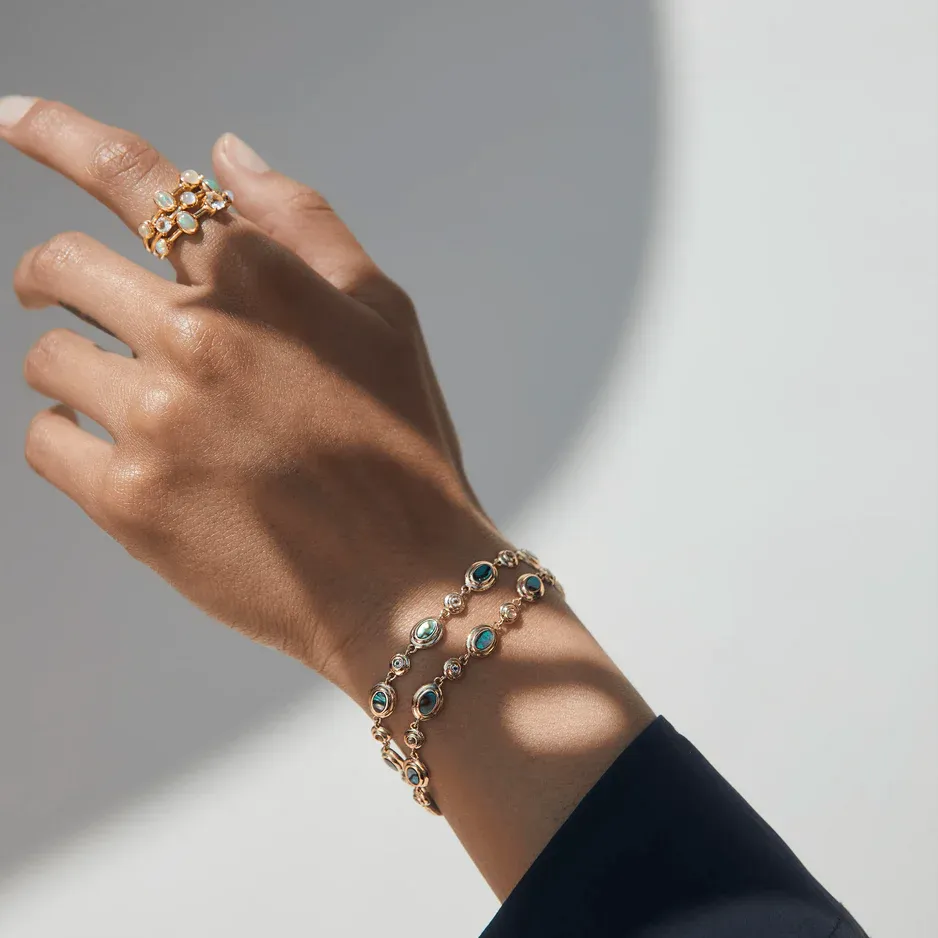Gemstone Tennis Bracelet