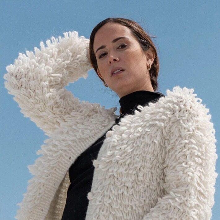 Pom Pom Baby Alpaca Cardigan
