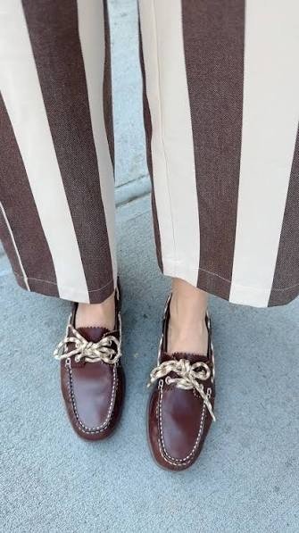Loeffler Randall Franco Espresso/Butter Boat Shoe Review: A Classic Reworked in Vachetta Leather