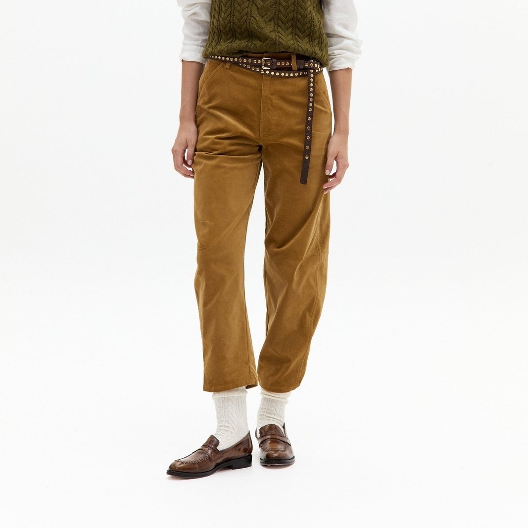 Ambar Corduroy Pants - Trigo