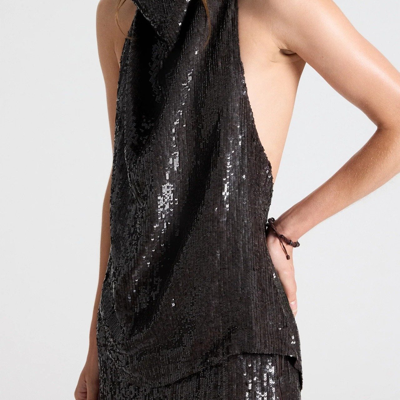 Friday Night Top in Fishscale Sequin