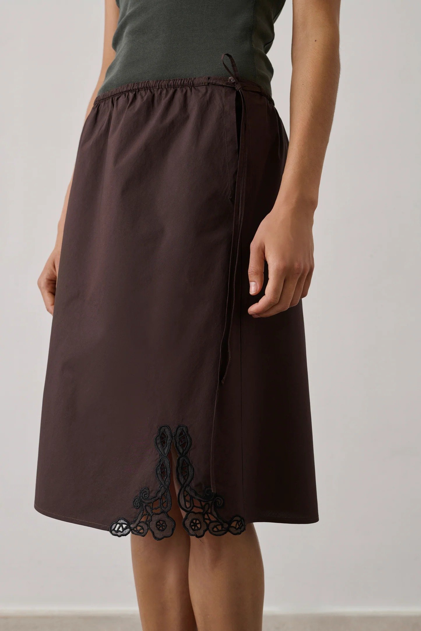 Houna Skirt in Poplin