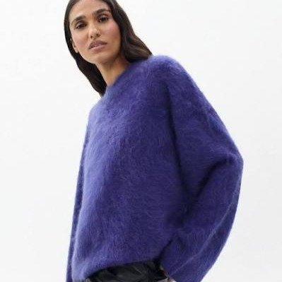 Jada Brushed Cashmere V-Neck