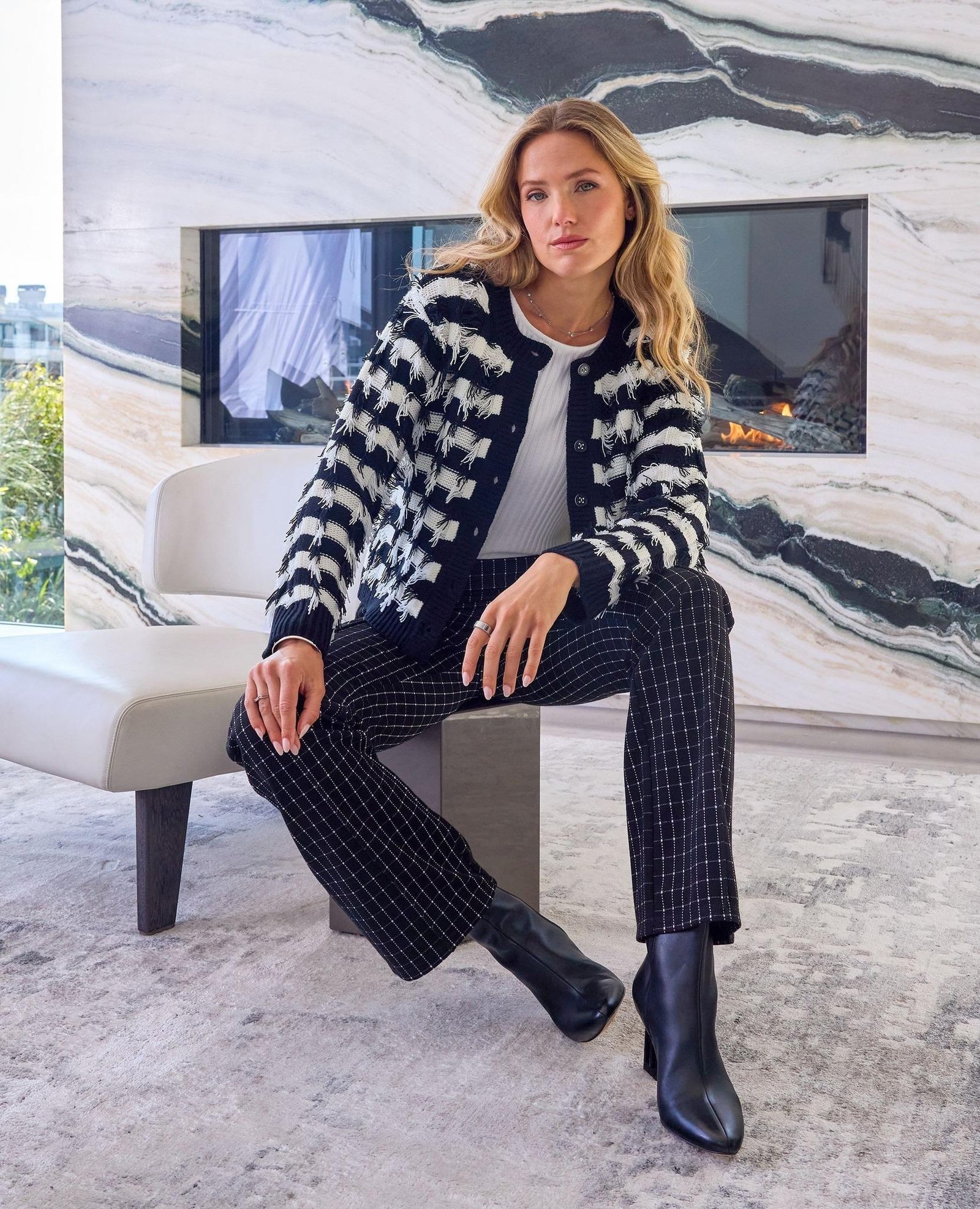 Long Sleeve Cardigan Sweater