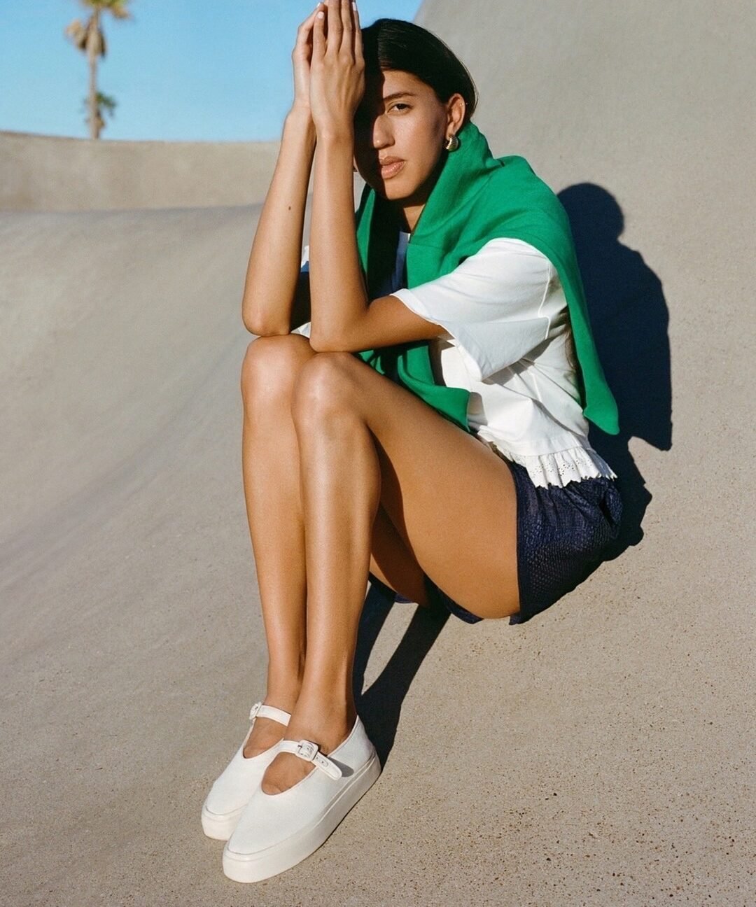 Cooper Natural Mary Jane Sneaker