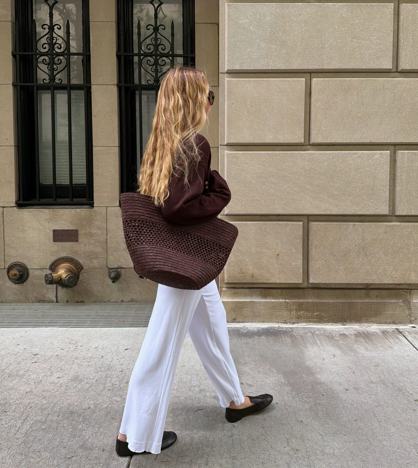 The Baby Rib Scallop Pant