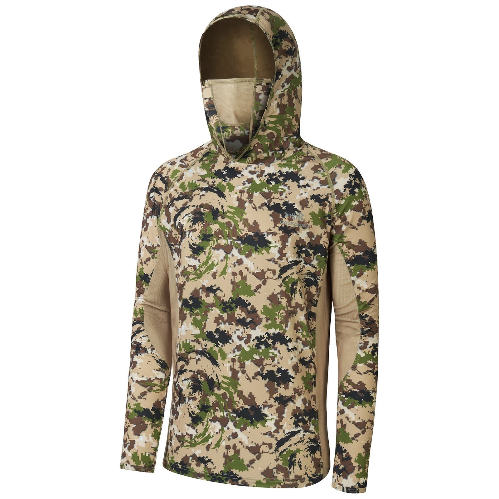 Men's UPF 50+ Long Sleeve Hunting Hoodie With Mask FS06M