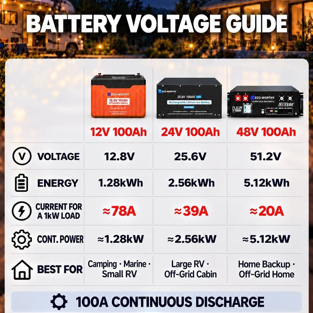 Eco-Worthy: Reliable LiFePO4 Batteries and Solar Panels for Off-Grid Power
