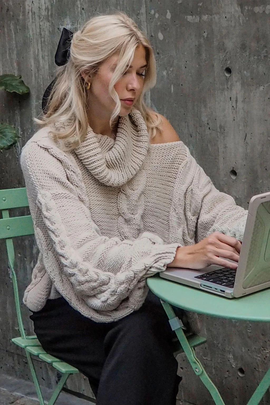 Lani Cotton Sweater