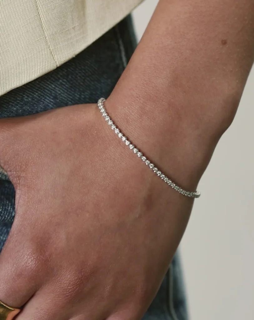 Ring Concierge Mini Diamond Tennis Bracelet: A Daily Sparkle Staple